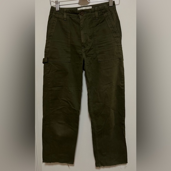Reformation Army Green Cargo Pants! - Picture 2 of 4